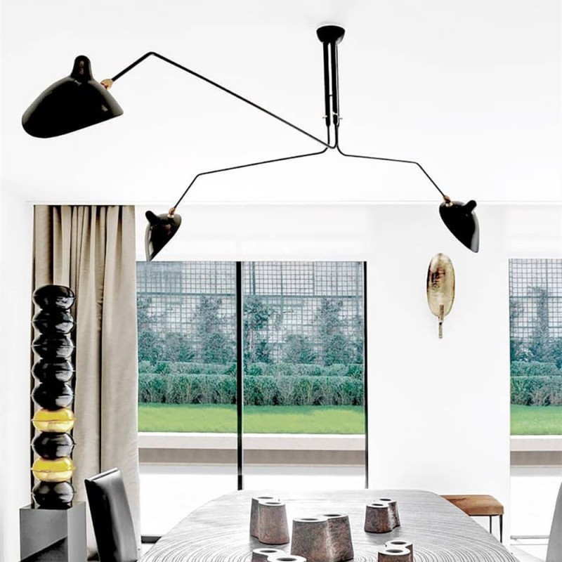 Octavia Duckbill Multihead Ceiling Lamp