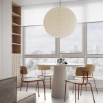 Gianna Japanese Paper Lantern Pendant Light