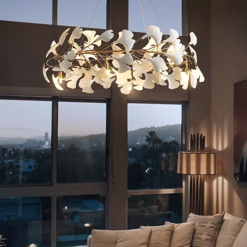 Post-modern PETAL Chandelier