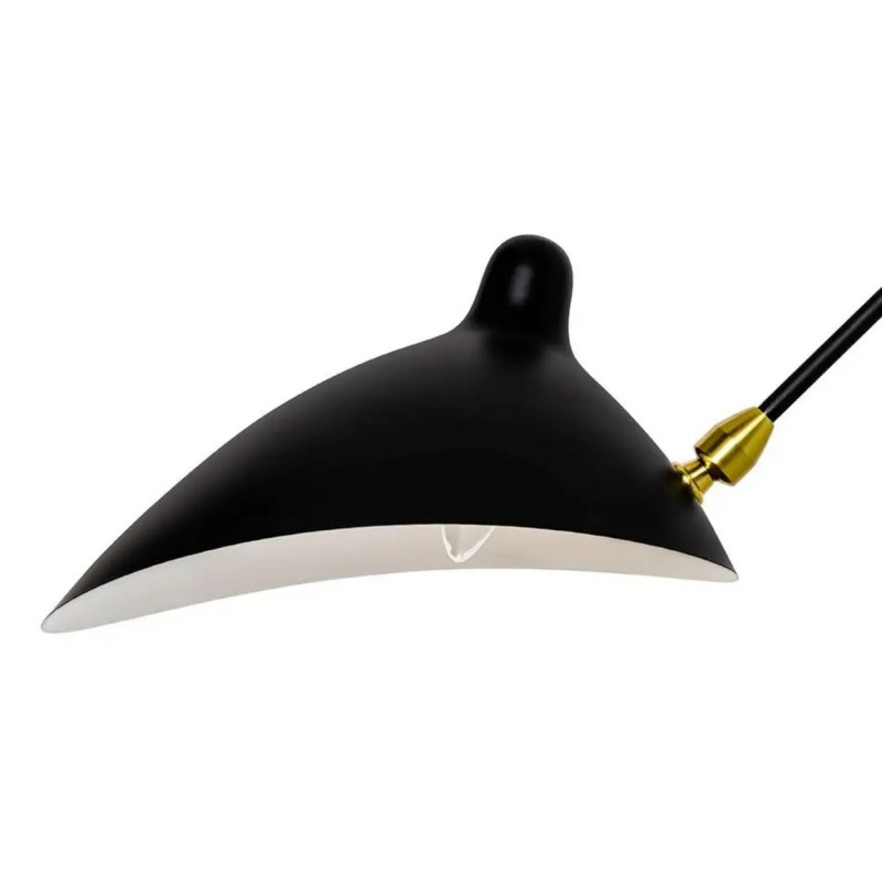 Modern Swing Arm Wall Sconce Light Fixture for Bedroom Living Room