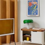 Paula Vintage Table Lamp with Marble Base