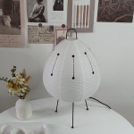 Nicolas Japanese Style Paper Lantern Table Lamp