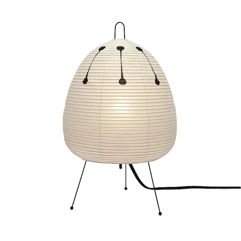 Isamu Noguchi Table Lamps, Akari Paper Lantern Table Lamps 1AD
