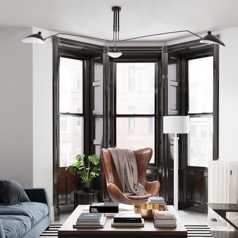 Octavia Duckbill Multihead Ceiling Lamp
