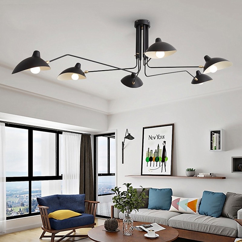 Octavia Duckbill Multihead Ceiling Lamp