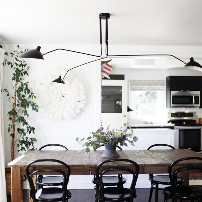 Octavia Duckbill Multihead Ceiling Lamp