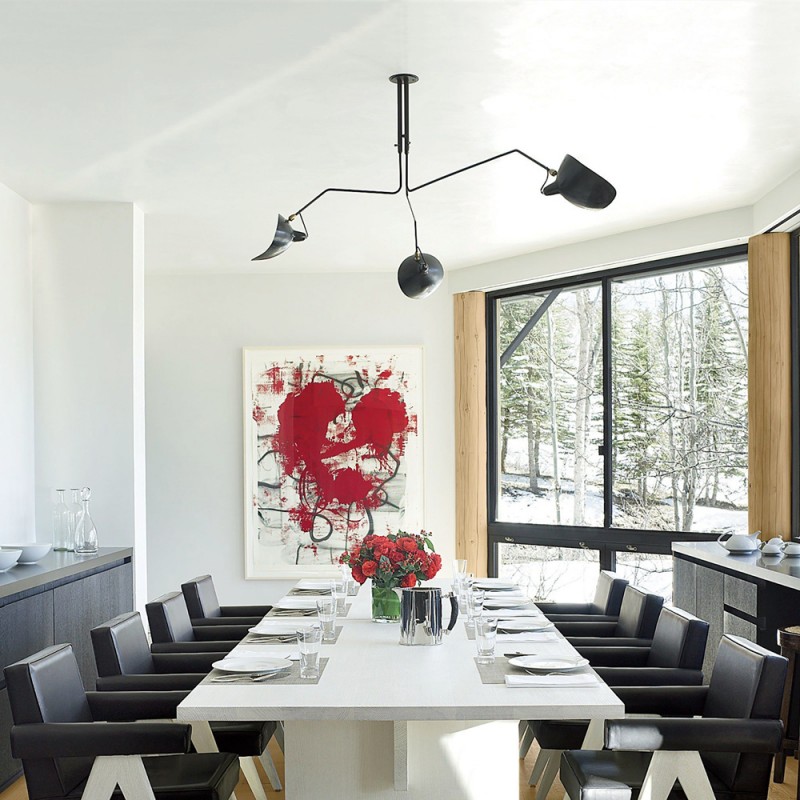Octavia Duckbill Multihead Ceiling Lamp