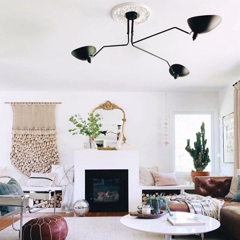 Octavia Duckbill Multihead Ceiling Lamp