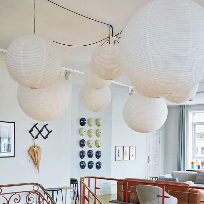 Gianna Japanese Paper Lantern Pendant Light
