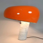 Paula Vintage Table Lamp with Marble Base