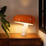 Paula Vintage Table Lamp with Marble Base