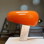Paula Vintage Table Lamp with Marble Base