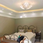Pranavi Lotus Leaf Glass Ceiling Light