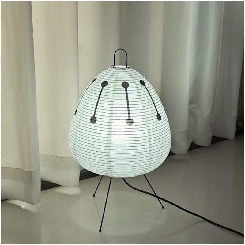 Nicolas Japanese Style Paper Lantern Table Lamp