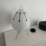 Nicolas Japanese Style Paper Lantern Table Lamp
