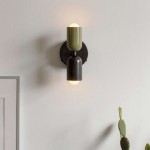 Mahira Glass Up Down Wall Sconce