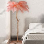 Aita Ostrich Feather Floor Lamp
