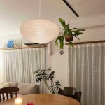 Gino Japanese Rice Paper Lantern Pendant Light