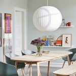 Hayden White Silk Ball Bubble Pendant Light