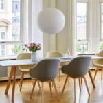 Hayden White Silk Ball Bubble Pendant Light