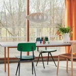 Giovanni White Silk Nelson Bubble Lamps