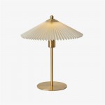 Isha Pleated Shade Table Lamp