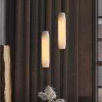 Giovanni White Silk Nelson Bubble Lamps