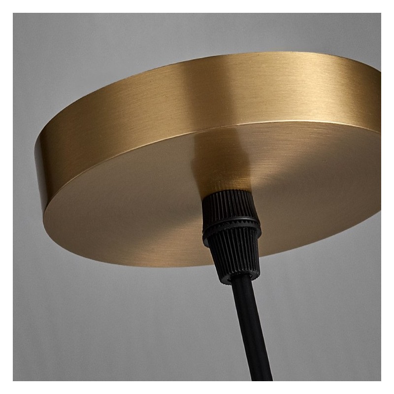 Guido Flute Cylindrical Alabaster Pendant Light