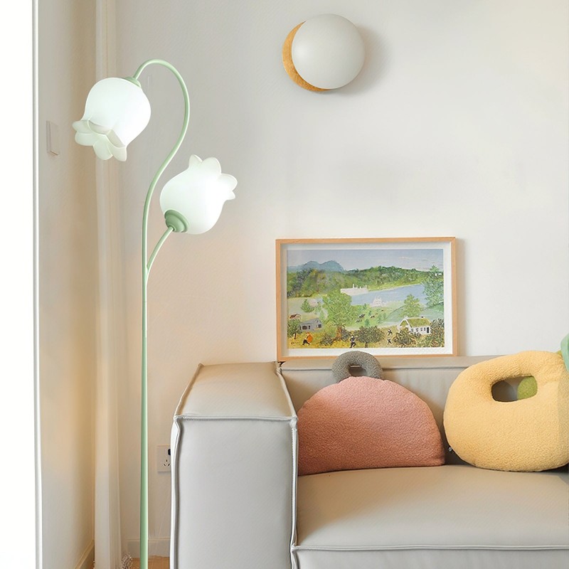 Mehar Lily of the Tulip Floor Lamp for Bedroom