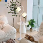 Kimaya Japanese Wabi Sabi Wood Tripod Floor Lamp