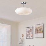 Oziro Vintage Donut Round Glass Ceiling Lights