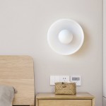 Zayn Colorful Glass Round LED Ceiling Light
