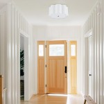 Halsey Fabric Floral Drum Shade Ceiling Light