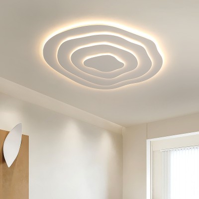 Hamer Minimalist Irregular Round Multilayer Ceiling Light