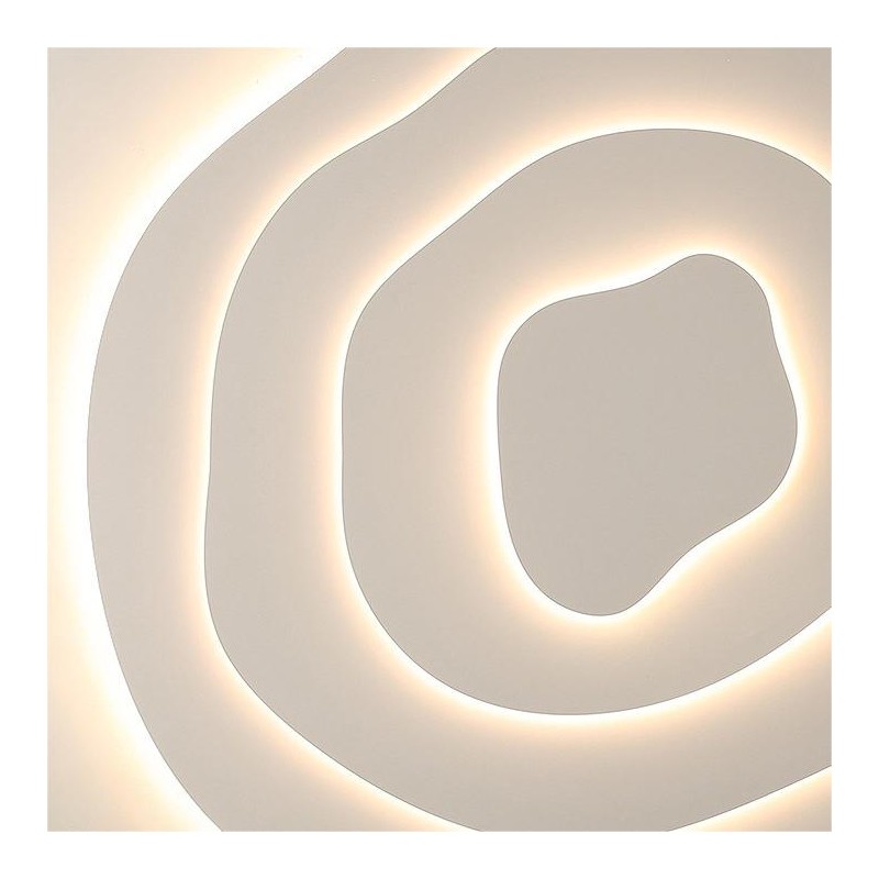 Hamer Minimalist Irregular Round Multilayer Ceiling Light