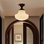 Pranavi Lotus Leaf Glass Ceiling Light