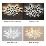 Sariel Led Dimmable Acrylic V Shape Ceiling Light