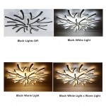 Sariel Led Dimmable Acrylic V Shape Ceiling Light