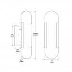 Ylva Real Alabaster Wall Sconces