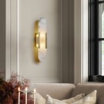 Ylva Real Alabaster Wall Sconces