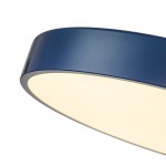 Galion Blue Crylic Round Ceiling Light