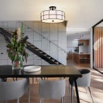 Thalassa Glass Teardrops Crystal Flush Mount Light