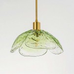 Vexen Flower Stained Glass Hanging Lamp
