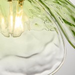 Vexen Flower Stained Glass Hanging Lamp