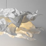 Carrow White Cloud Paper Pendant Lamp