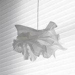 Carrow White Cloud Paper Pendant Lamp