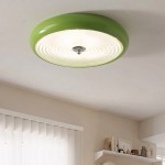 Eldwen Art Deco Round Ceiling Light