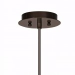 Raithe Cream Fabric Frum Shade Pendant Light