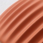 Klystix Macaron Color Up Down Fluted Resin Wall Lamps For Bedroom