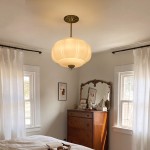 Ozita Retro Semi-Flush Mount Eloise Pendant Light